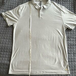Like new mens Vuori grey polo large